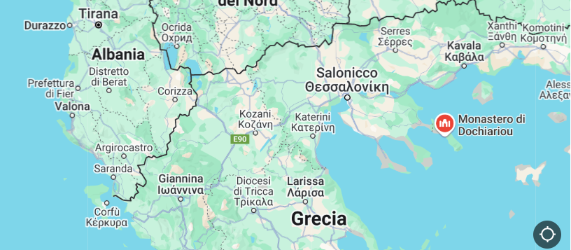 Dove si Trova il Monastero Dochiariou